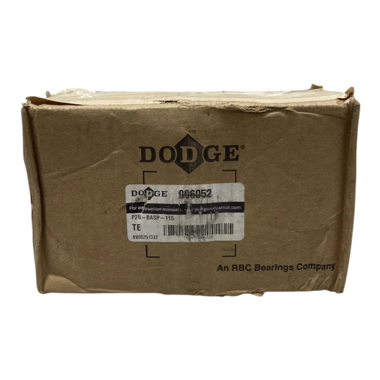 P2B-BASP-115 Genuine Dodge Pillow Block Plain Sleeve Bearing