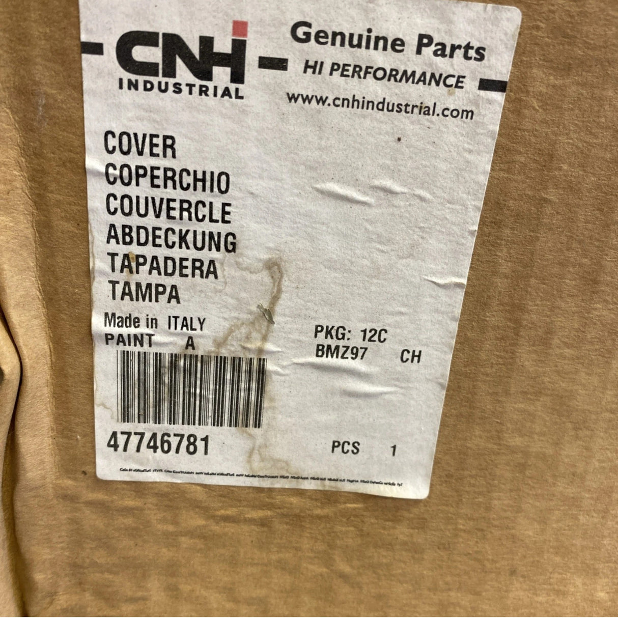 47746781 Genuine CNH Cover