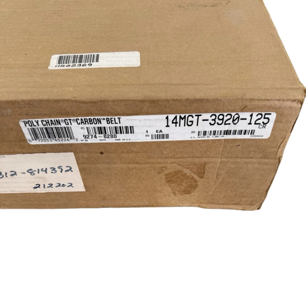 14MGT-3920-125 Genuine Gates Poly Chain GT Carbon Belts