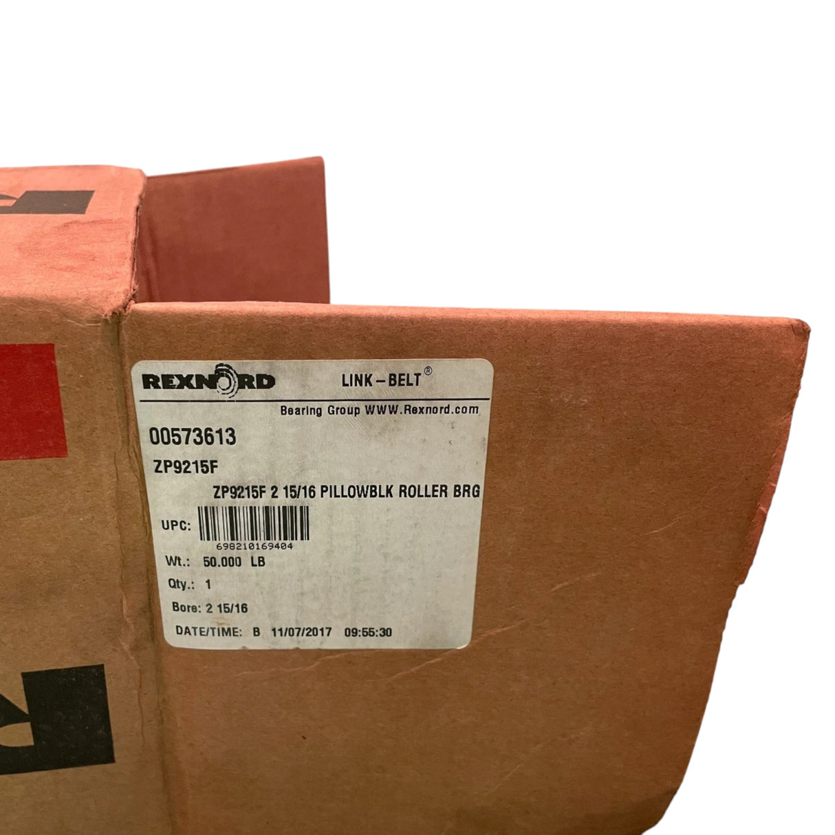 ZP9215F Genuine Rexnord Pillow Block Roller Bearing