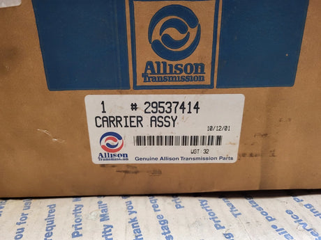 29537414 Genuine Allison Rear Carrier Assembly