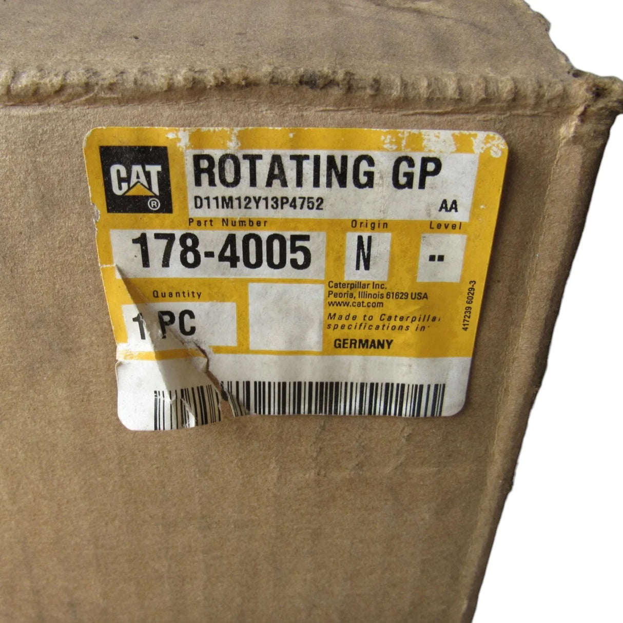 178-4005 Genuine CAT Piston Motor Rotating - Truck To Trailer