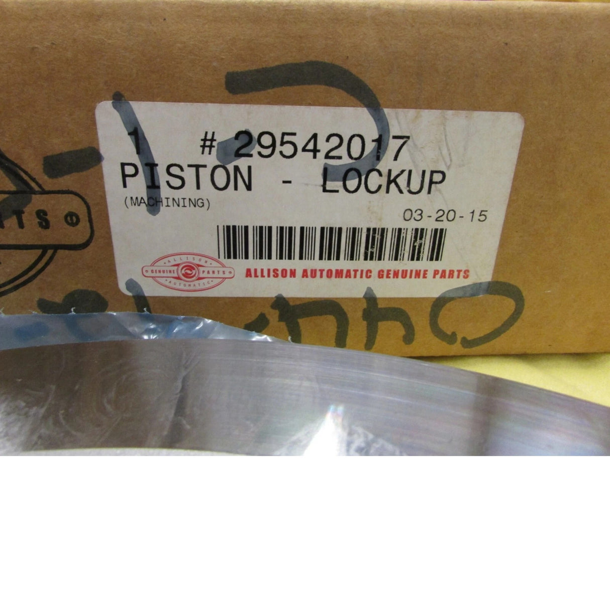 29542017 Genuine Allison Piston-Lock Up