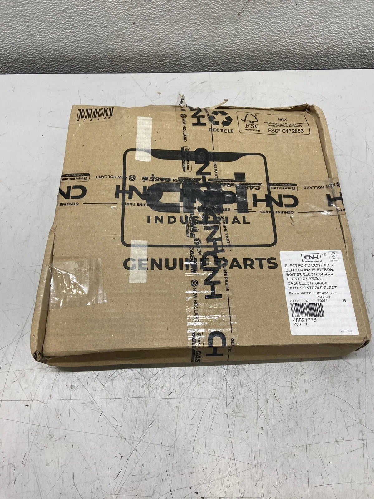 48091776 Genuine CNH Electronic Control Unit