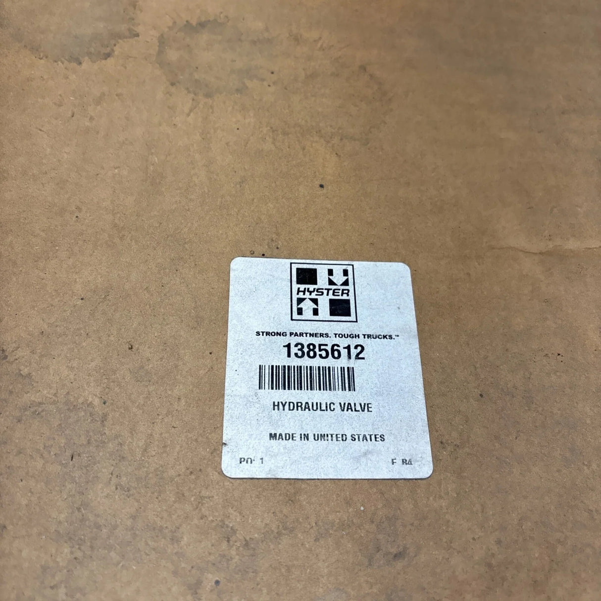 1385612 Hyster Hydraulic Control Valve - Truck To Trailer