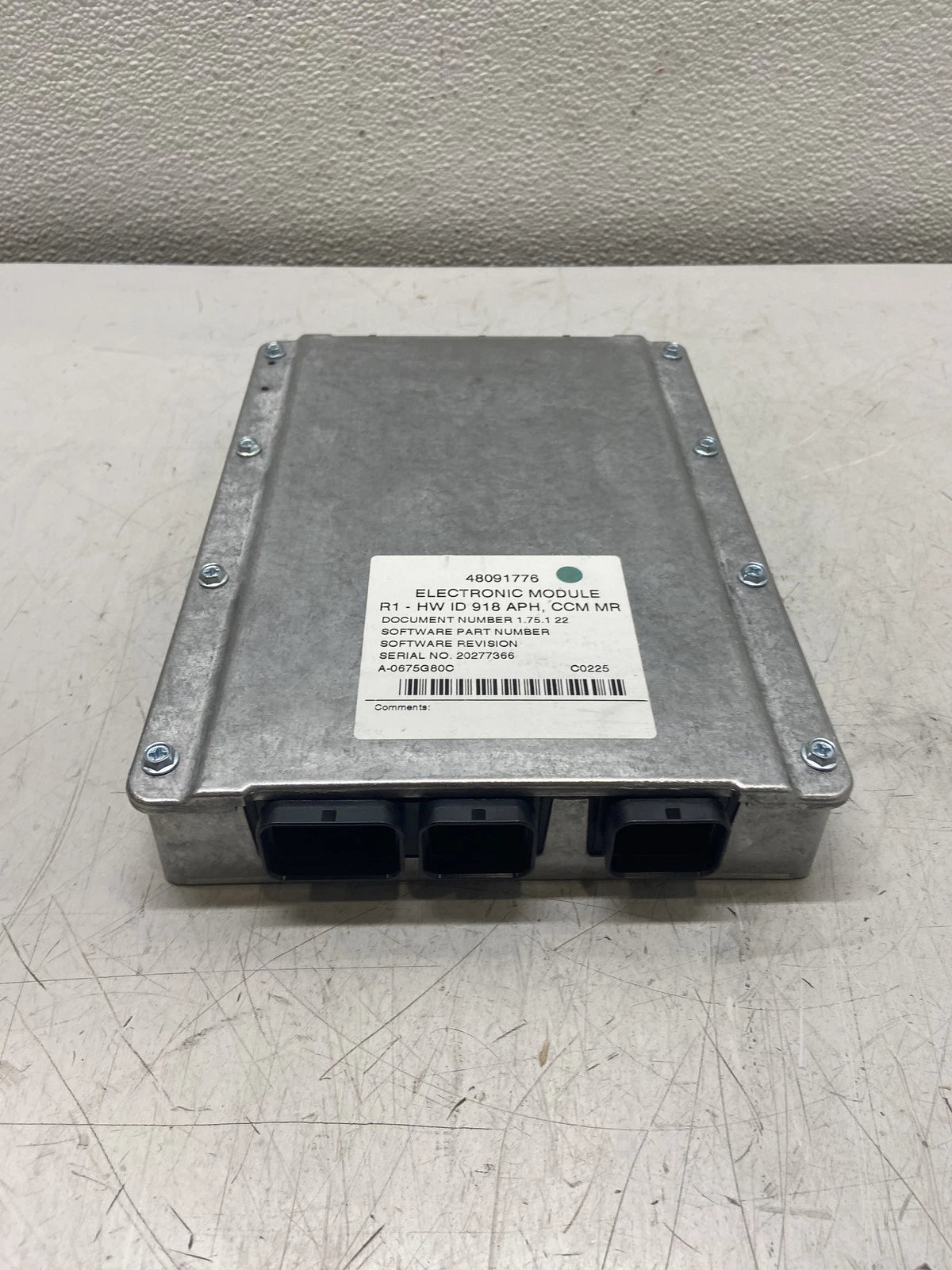 48091776 Genuine CNH Electronic Control Unit