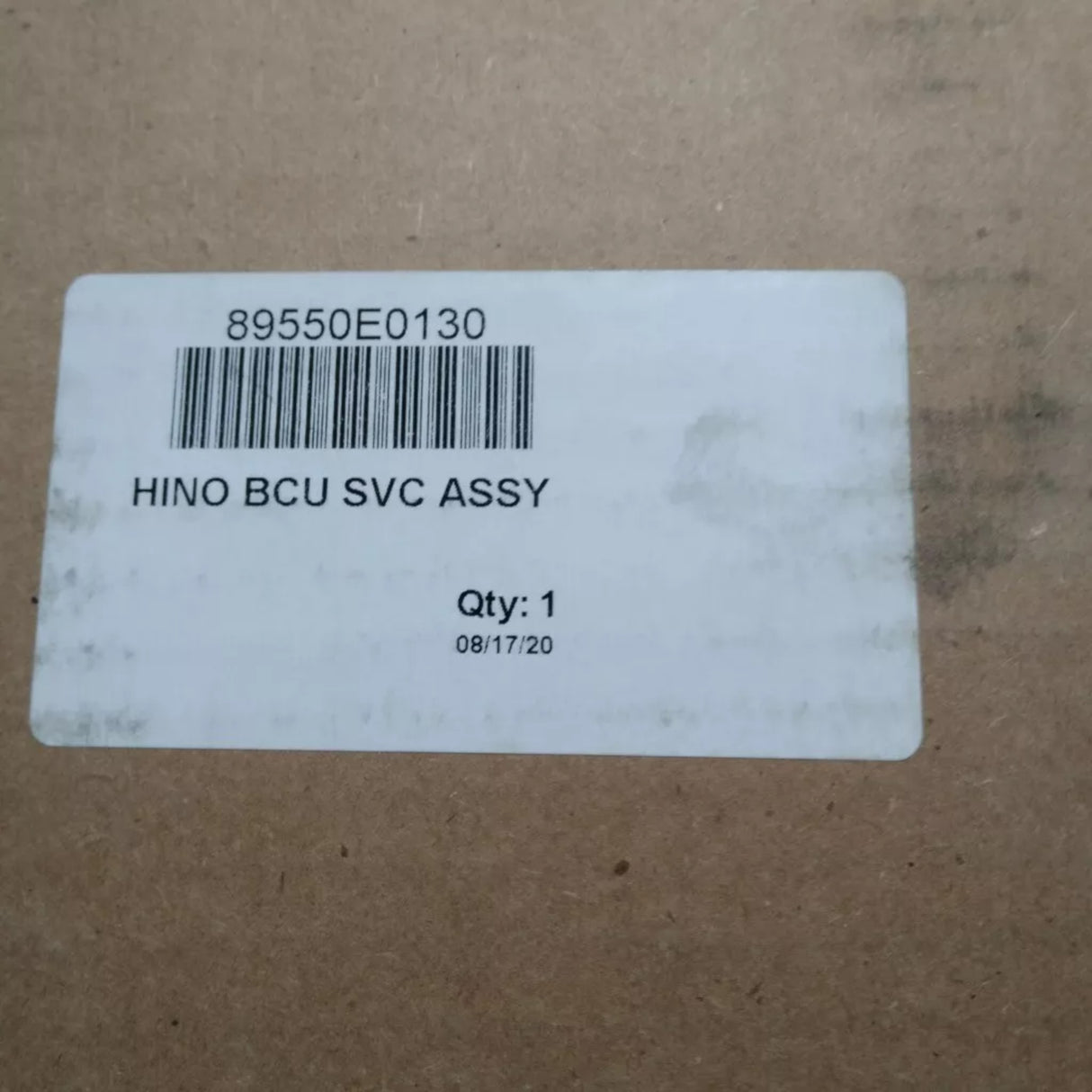 89550E0130 Hino Computer Assembly Emission Control