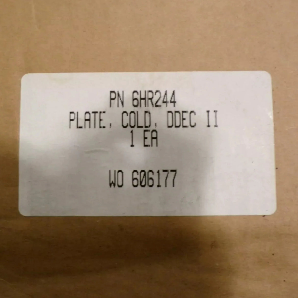 23516935 Detroit Diesel Cold ECM Plate - Truck To Trailer