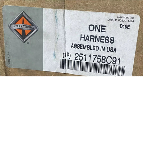 2511758C91 International Harness, Engine - Truck To Trailer