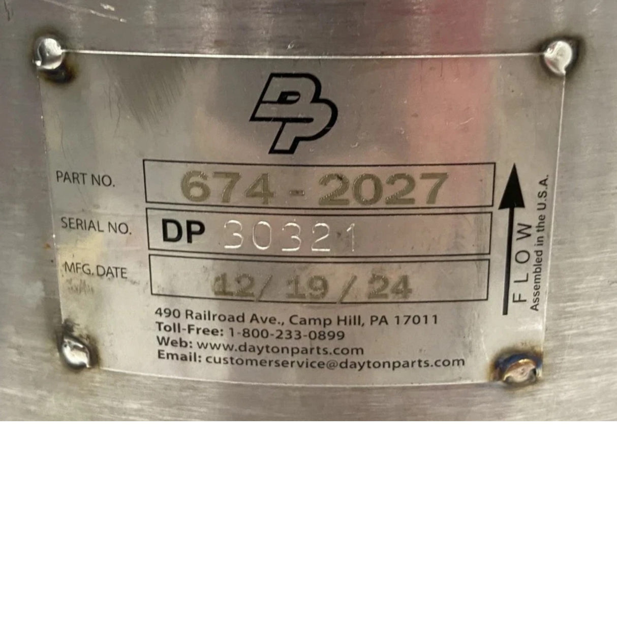 674-2027 Dorman DPF Diesel Particulate Filter