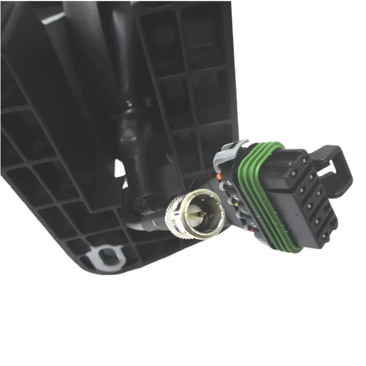 3766424C96 International LH Crome Rear View Mirror TS CB RMT AAT - Truck To Trailer