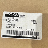 87704566 Genuine CNH Muffler - Truck To Trailer