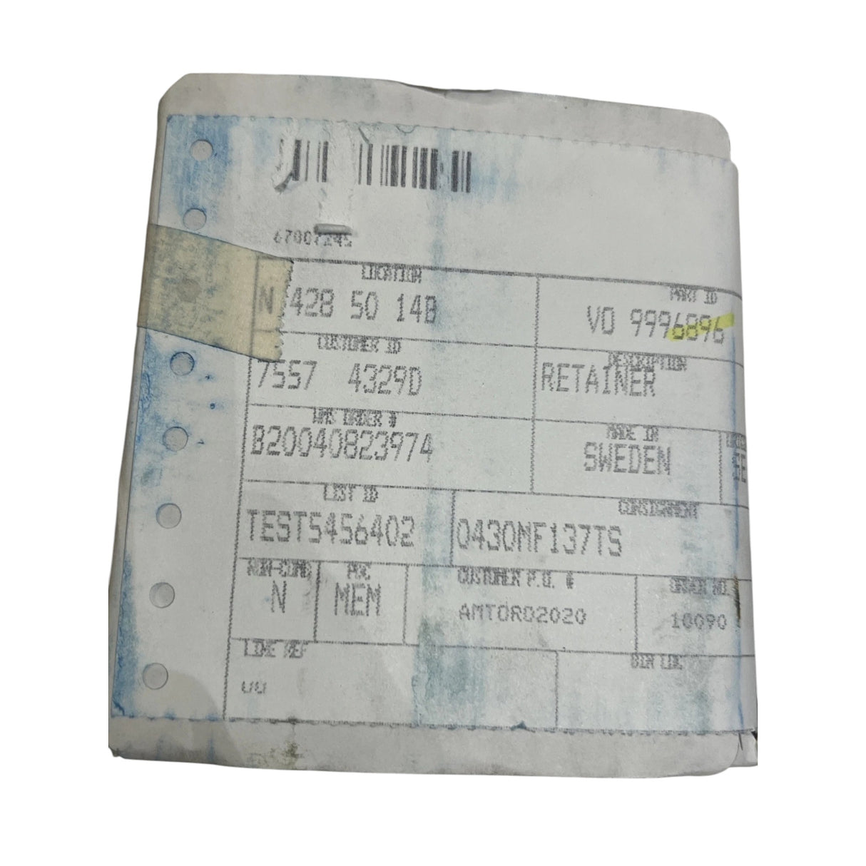 9996896 Genuine Mack Retainer