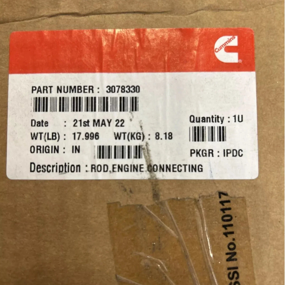 3064294 Genuine Cummins Engine Connecting Rod - Truck To Trailer