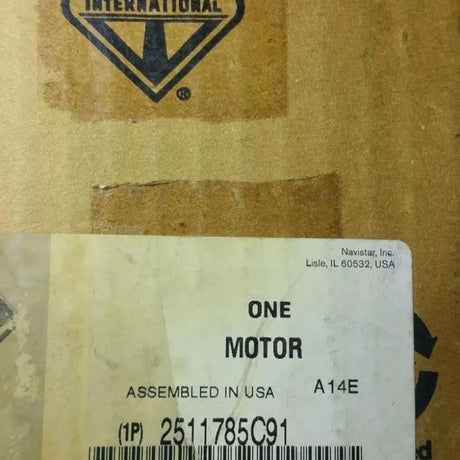 2511785C91 Genuine International Wiper Motor 12V - Truck To Trailer