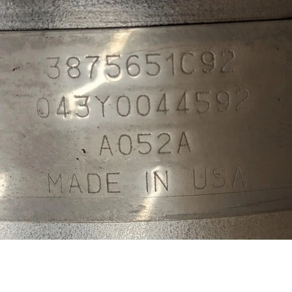 3875651C91 Genuine International Complete Aftertreatment Device - Truck To Trailer