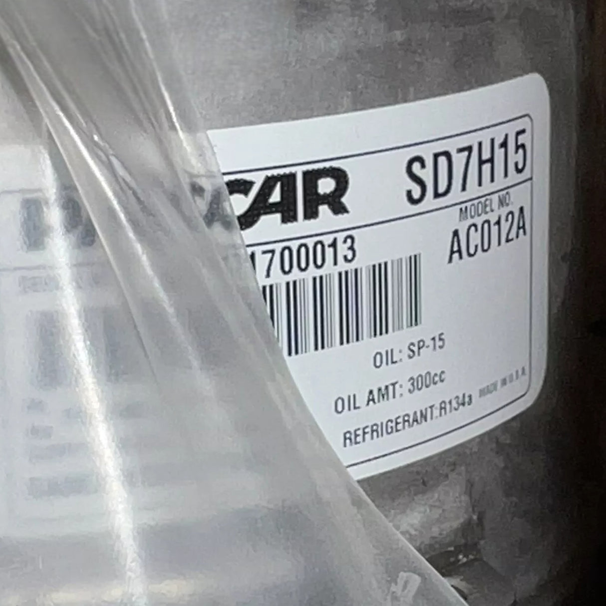 F69-6007-222 Genuine Paccar Compressor Assembly