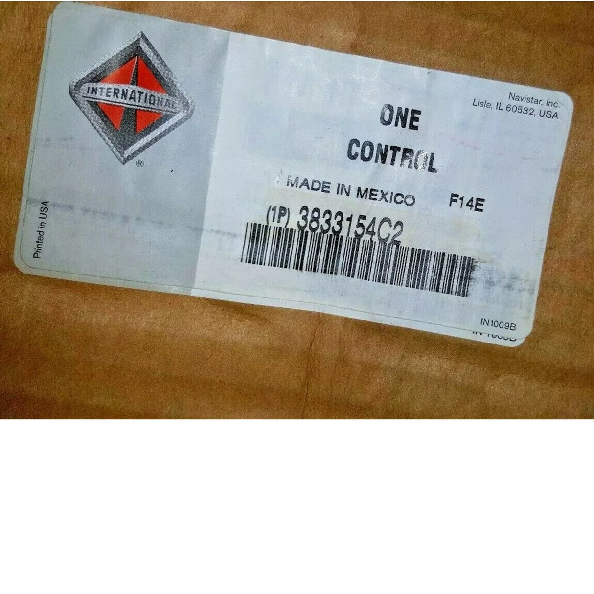 3833154C2 International Control Electronic ESC2 BOOT - Truck To Trailer