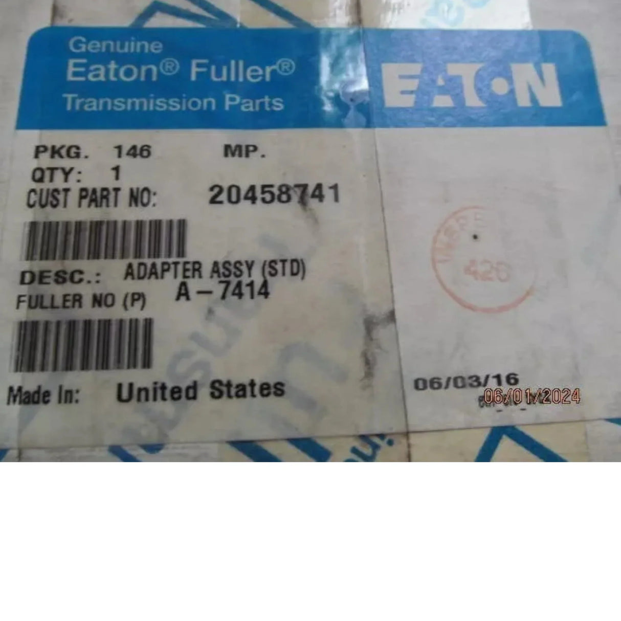 20458741 Genuine Mack Fork - Truck To Trailer