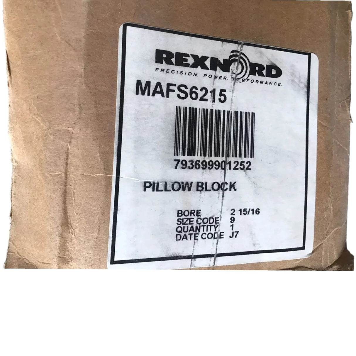 MAFS6215 Rexnord Pillow Bearing - Truck To Trailer