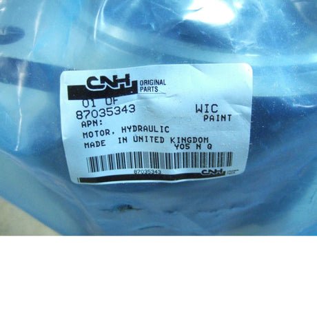 87035343 Genuine CNH Hydraulic Motor