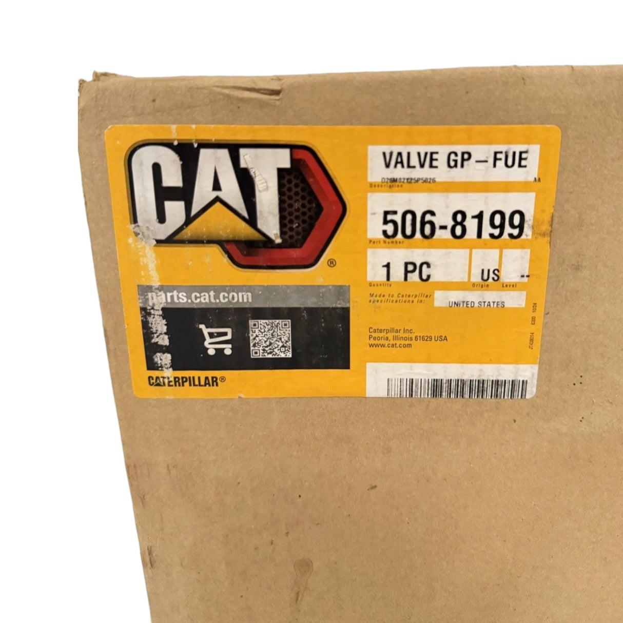 506-8199 Genuine CAT Fuel Control Valve