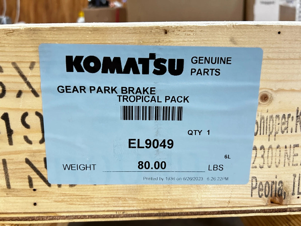 EL9049 Genuine Komatsu Gear Park Brake