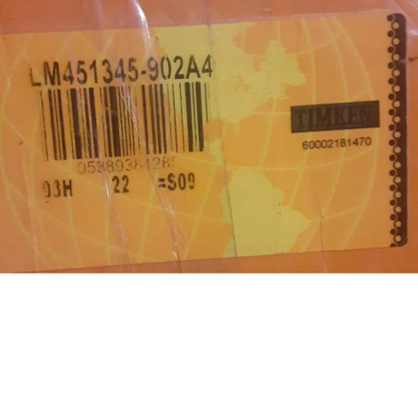 LM451345-902A4 Genuine Timken Tapered Roller Bearing Assembly - Truck To Trailer