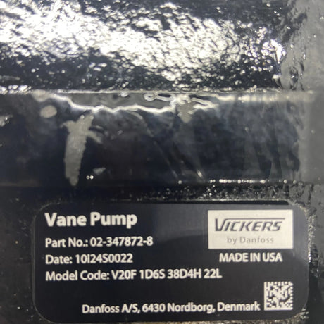 02-347872-8 Vickers Vane Pump