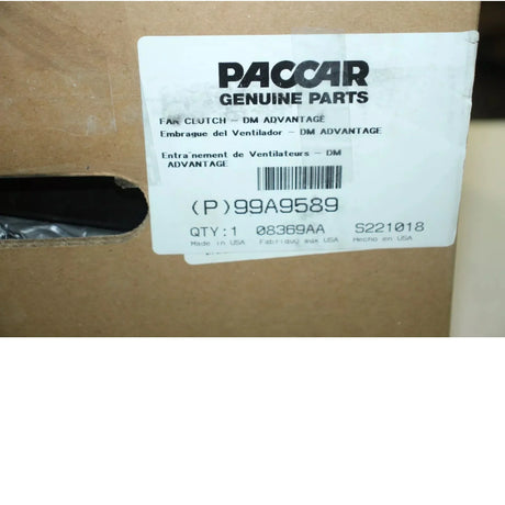 99A9589 Paccar Clutch DM Advantage - Truck To Trailer