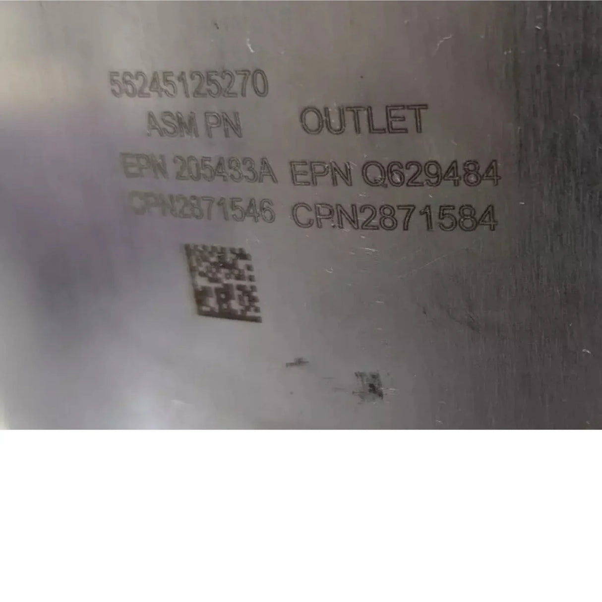 2871546 Cummins Aftertreatment Outlet Module - Truck To Trailer