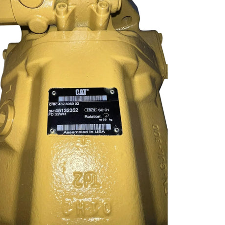 460-4904 Caterpillar Slipper Piston Pump - Truck To Trailer