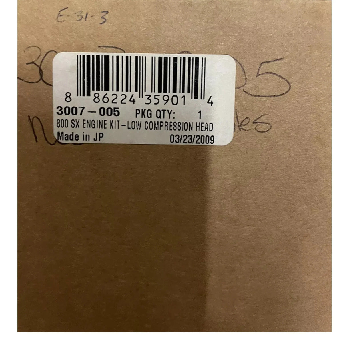 3007-005 Arctic Cat 800 Sx Engine Kit Low Compression Head - Truck To Trailer