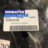 312612133 Genuine Komatsu Wiring Harness