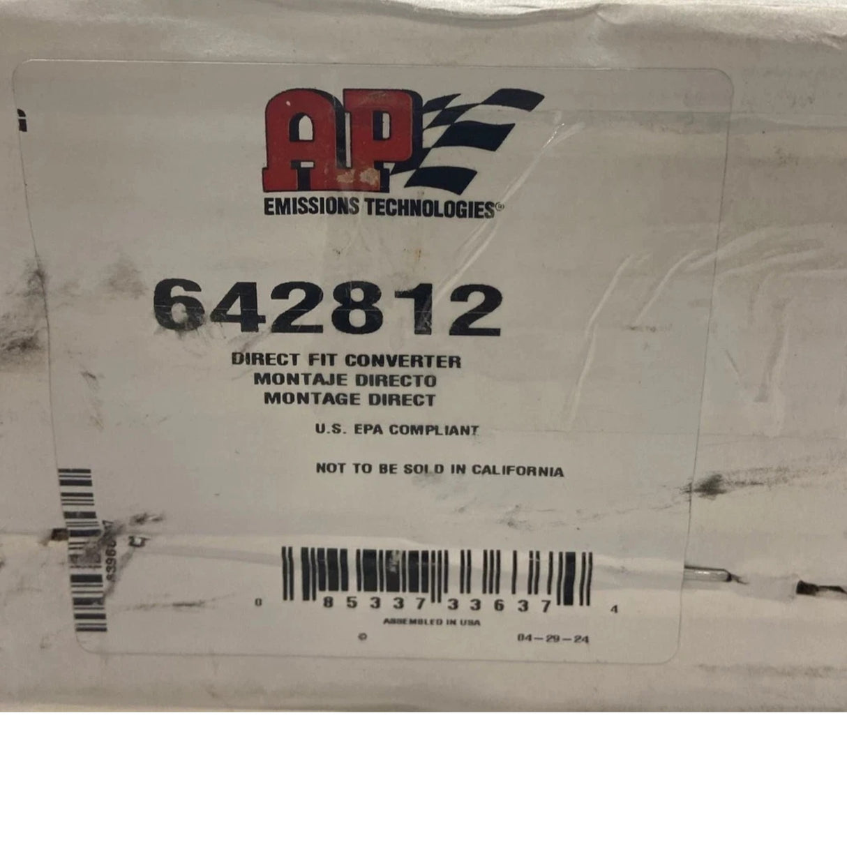 642812 AP Exhaust Catalytic Converter Assembly