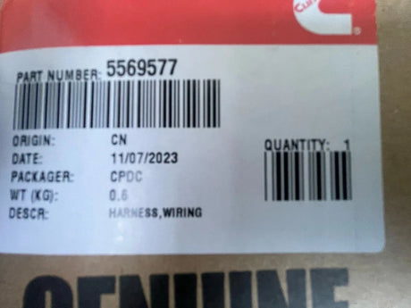 5442314 Genuine Cummins Wiring Harness