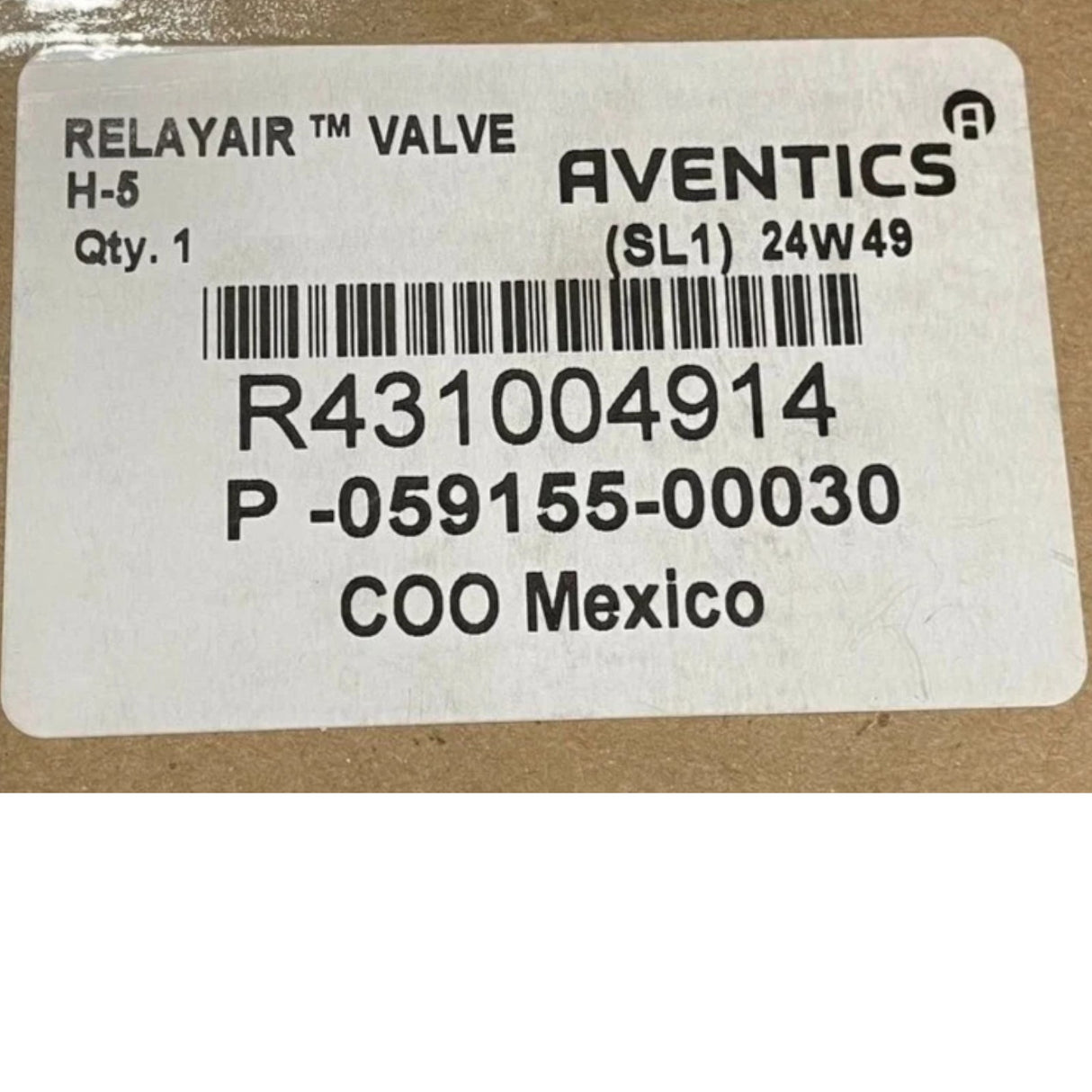 R431004914 Aventics Pneumatic Relay Valve