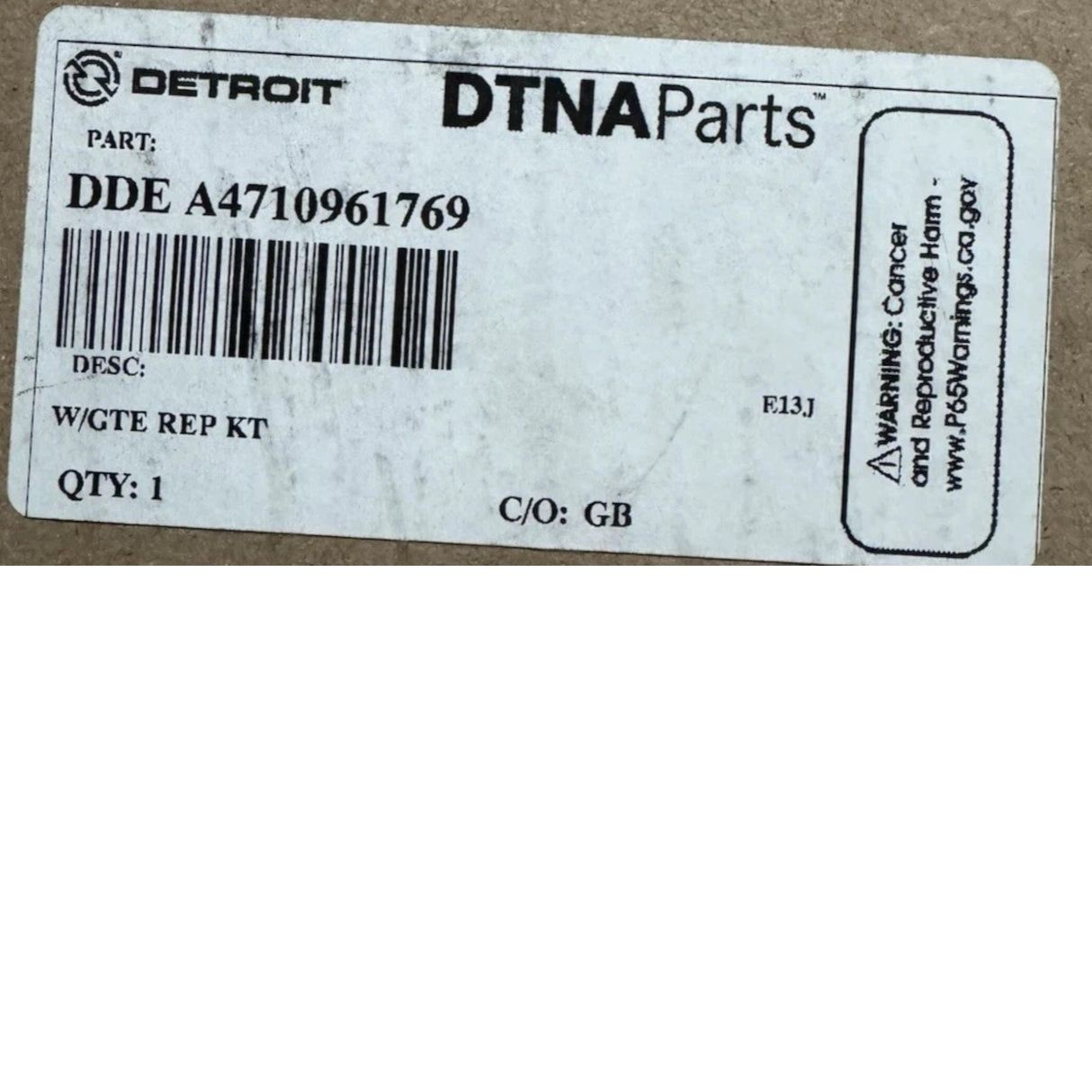 4710961769 Genuine Detroit Diesel Wastegate Repair Kit