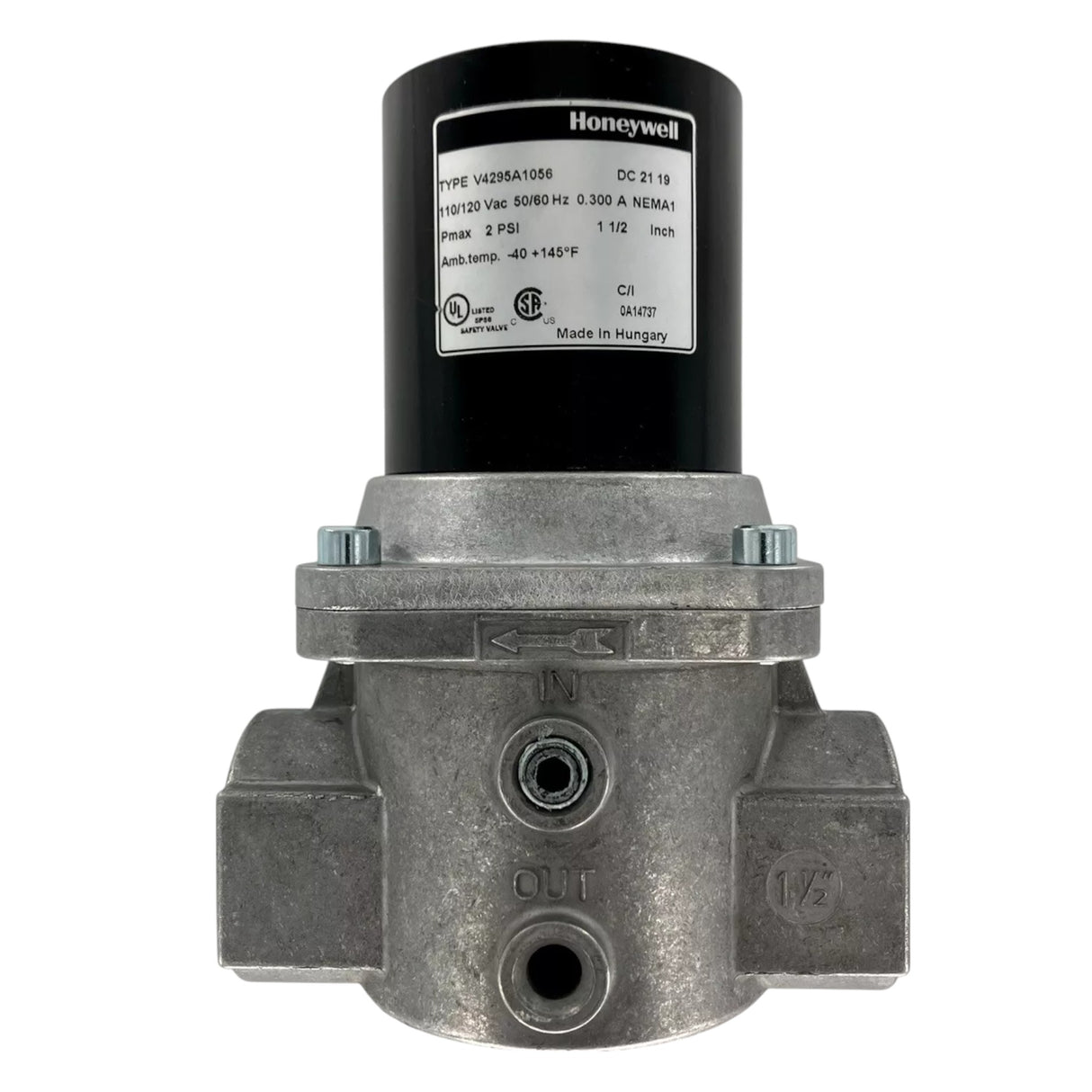 V4295A1056 Honeywell Solenoid Gas Valve