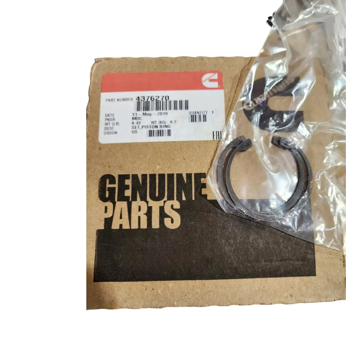 4309495 Genuine Cummins Engine Piston Kit - Truck To Trailer