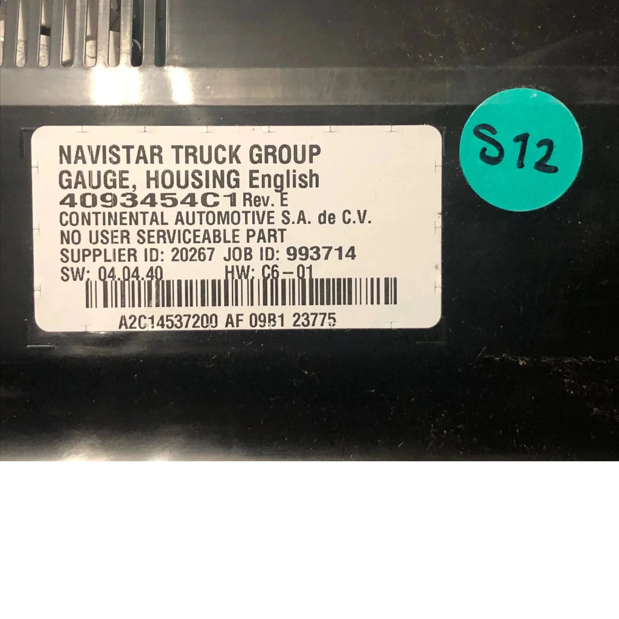 4093454C1 Genuine International Instr Cluster Premium 2500 Rpm Gauge Cluster - Truck To Trailer