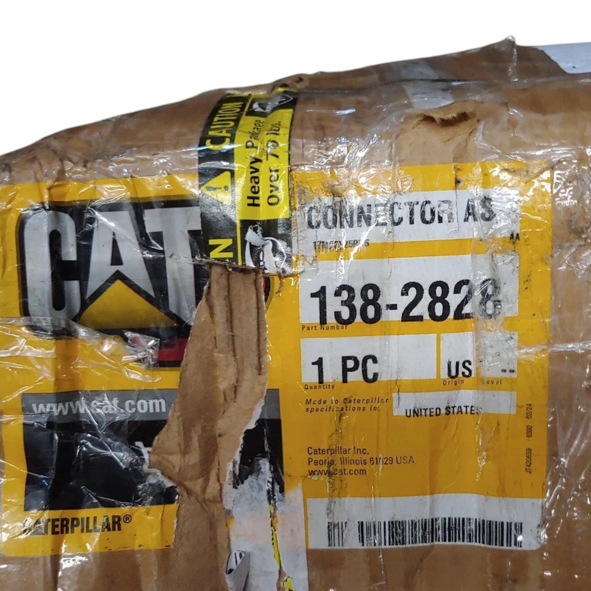 1382828 Genuine CAT Push Arm Connector