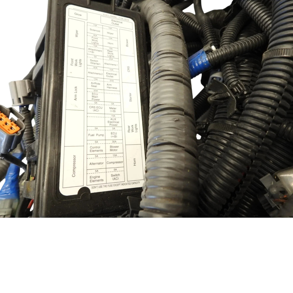 V1411-54415 Kubota Wiring Harness - Truck To Trailer