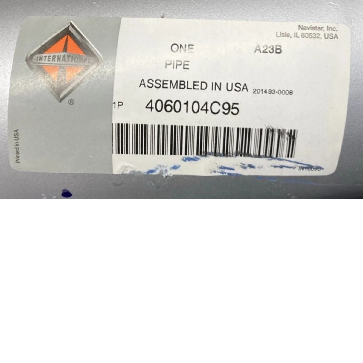 4060104C95 Genuine International Air Pipe Assembly