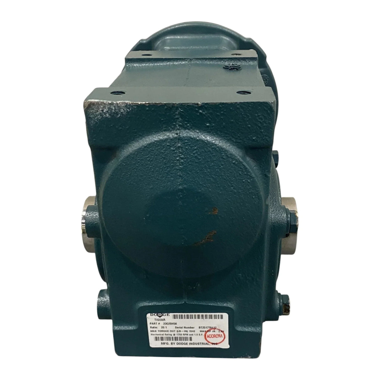 23Q20H56 Dodge Right Ange Worm Gear Reducer