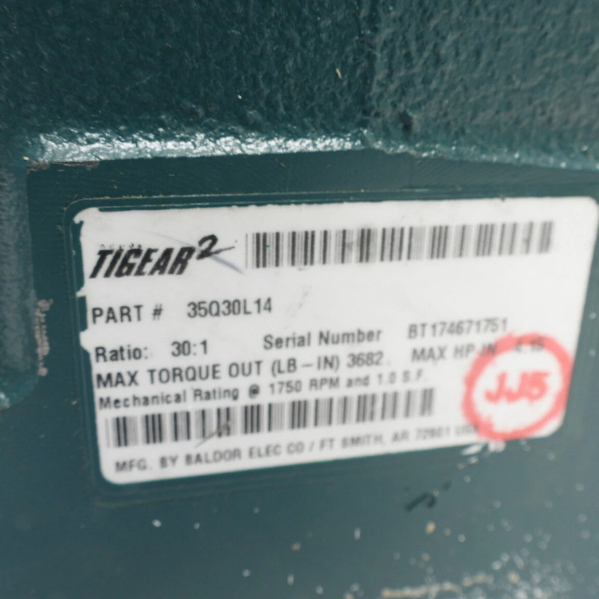 35Q30L14 Dodge Reducer