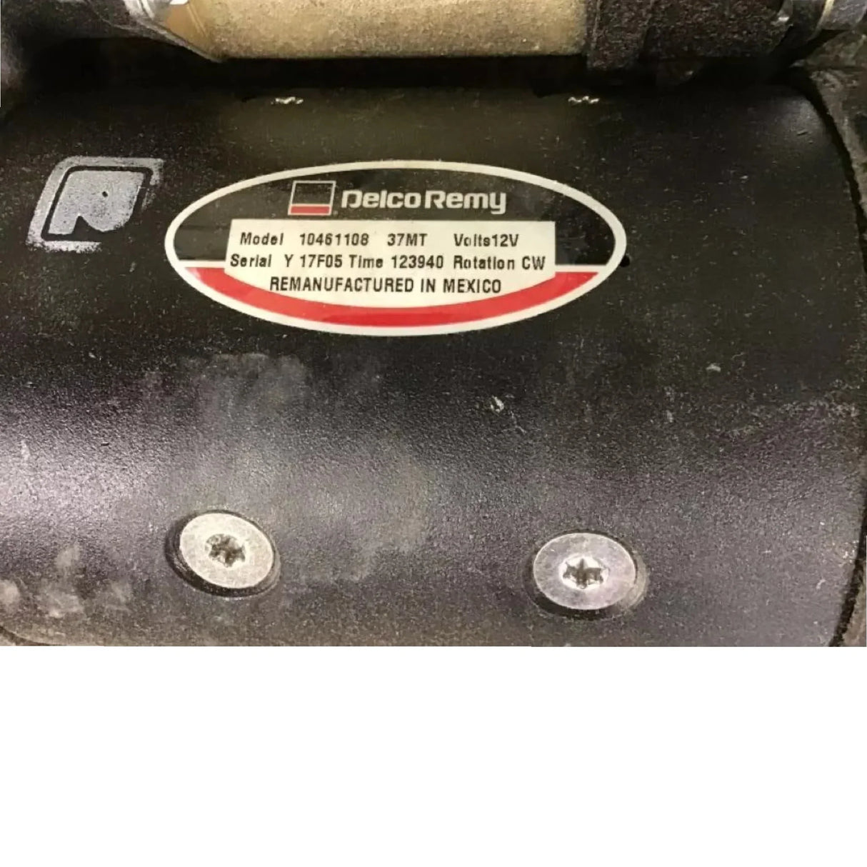 10461108 Delco Starter Motor - Truck To Trailer