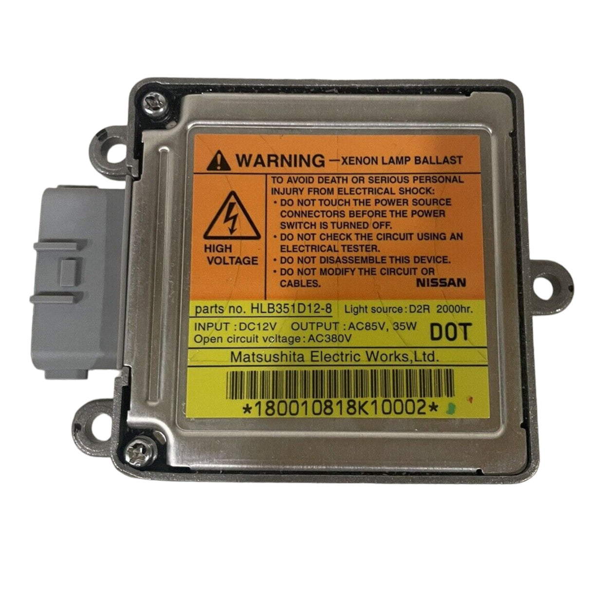 L 28474-89903 Genuine Infiniti/Nissan CONTROL UNIT-XENON HEAD L