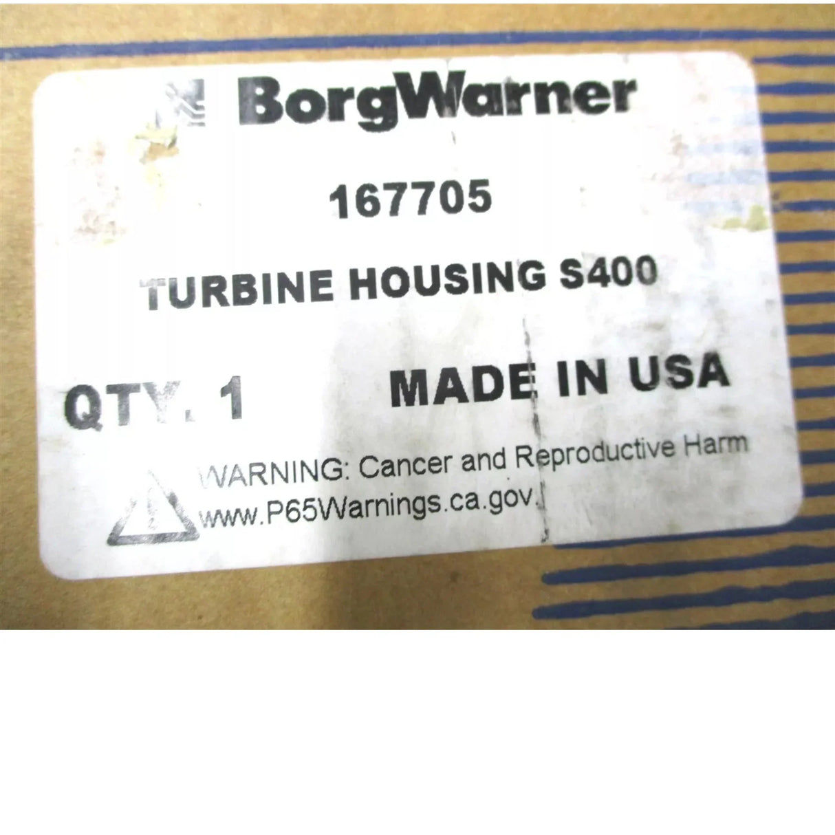 167705 BorgWarner﻿ Turbine Housing 5145AM 1.20 A/R - Truck To Trailer