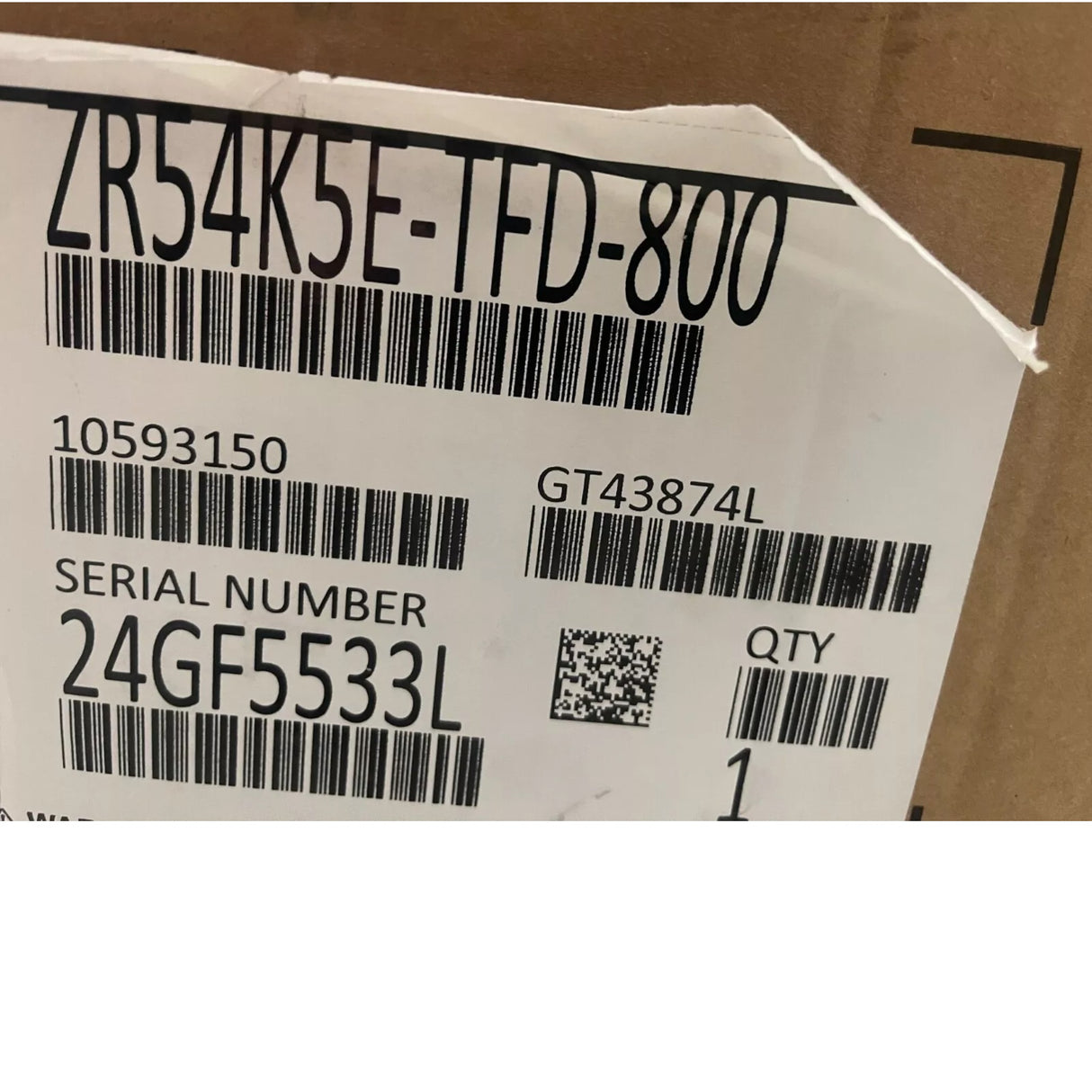 ZR54K5E-TFD-800 Copeland Scroll Compressor